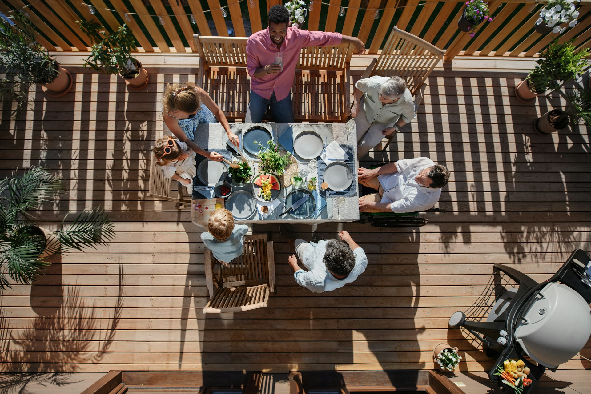 Outdoor Space with Commercial Patio Furniture