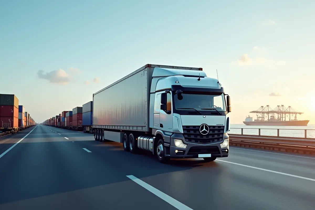 dry van trucking freight transport