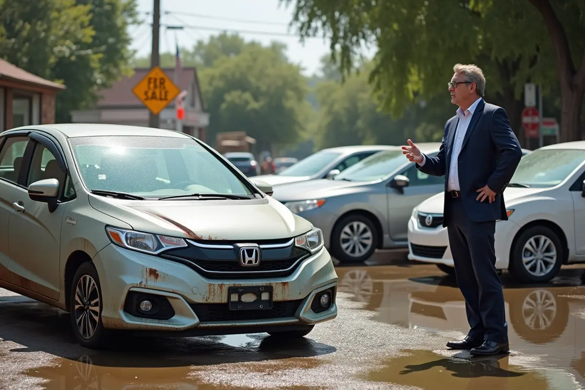 benefits of selling flood damaged vehicle