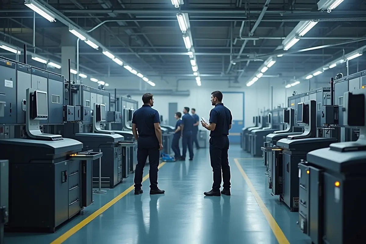 workshop selecting multi process equipment for efficient high output operations