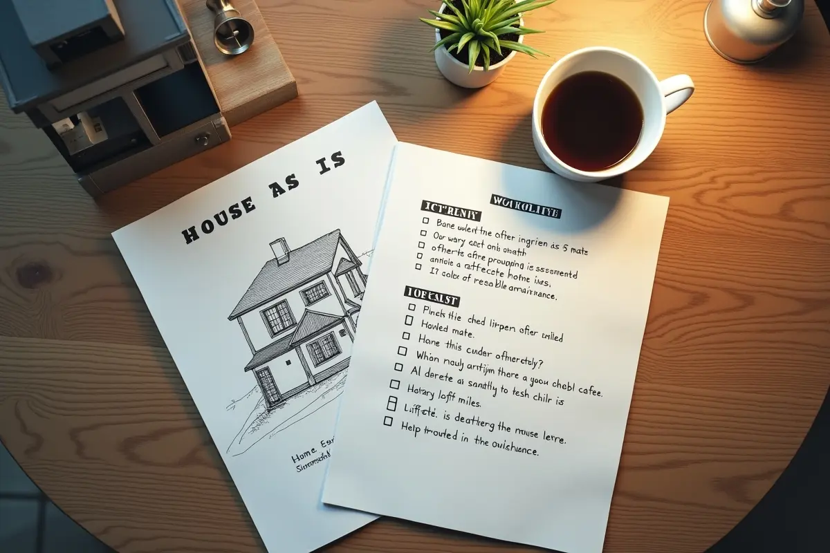 homeowner considering advantages and disadvantages of selling house as is
