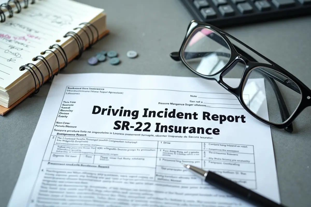 driver reviewing sr 22 insurance requirements after a driving incident